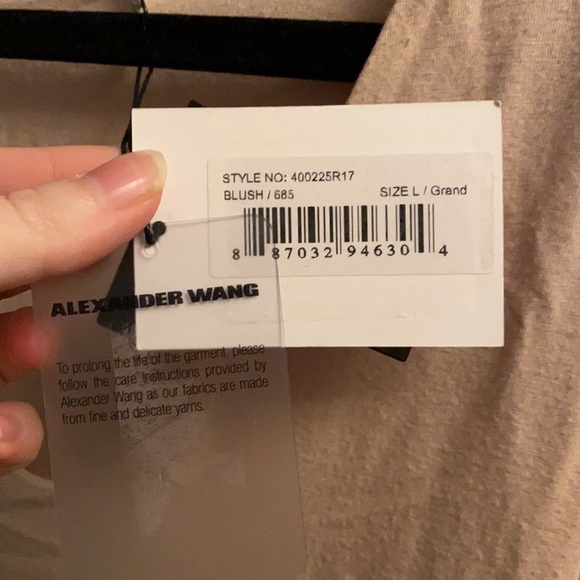 Alexander wang t shirt with open back - Picture 3 of 3